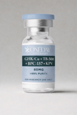 GHK-Cu + TB-500 + BPC-157 + KPV (KLOW BLEND) 80MG