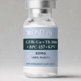 GHK-Cu + TB-500 + BPC-157 + KPV (KLOW BLEND) 80MG